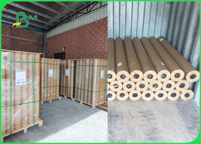 60 Inch 73 Inch Uncoated Plotter Paper For Wide Format Inkjet Printers