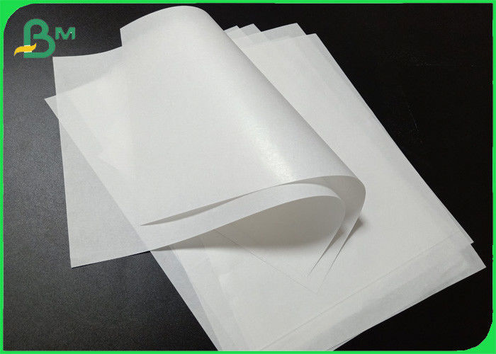 30g 50g Food Grade White Kraft Paper Roll For Food Paper Bags Making