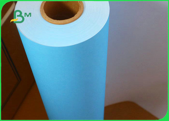 80g Single Sided Blueprint Paper For Wide Format Inkjet Printer 841mm