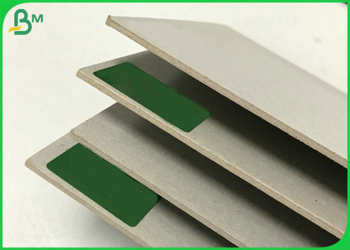 Recyclable Large Format 2.2mm Rigid Grey Laminated Cardboard Sheet 95 * 130CM