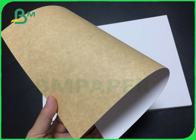 Strong Craft Paper Strong Folding Resistance 325Gr 365Gr Coated Food Grade Kraft Paper For ...