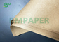 Extensible 70gsm 80gsm Brown Kraft Paper For Cement Sand Flour Powder Packaging