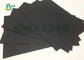 250gsm 300gsm 350gsm 31inch Uncoated Solid Black Paper Board For Package Boxes