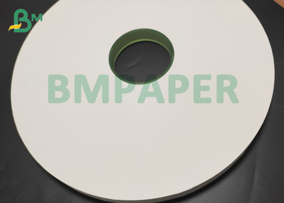 Toothpick Wrapping Food Grade Paper Roll 24GSM * 26.5mm Width White Color
