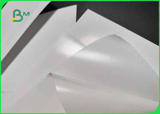 75gsm 80gsm Glossy Cast Coated Paper For Sticker 24 x 36inch Self - adhesive