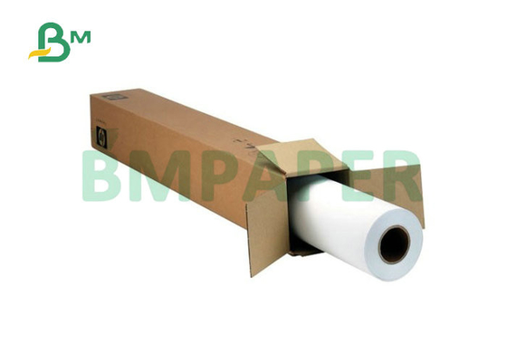 Wide Format 24'' x 150ft 20# Plotter Paper Roll For CAD Engineering Drawing