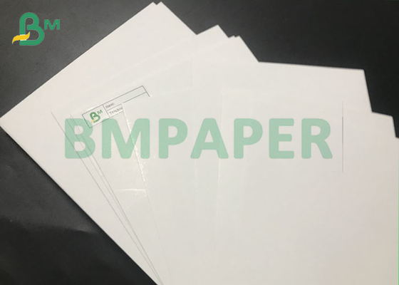 High Bulk Bleached C1S Art Paper 295gsm 325gsm SBS 1 SIDE Board 635 * 965mm