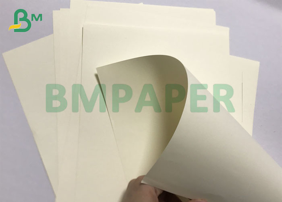 Cream Offset Printing 100gsm 140gsm Uncoated Ivory Paper Sheet 24 * 35&quot;