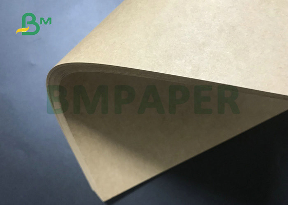 80gsm 100gsm 120gsm Brown Kraft Board Roll For Paper Bags