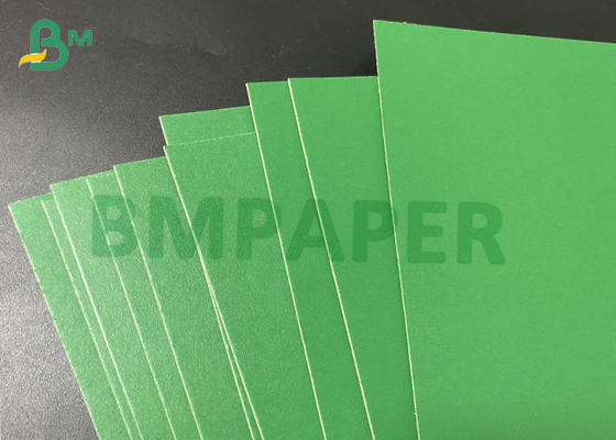 1.2mm 2mm Green lacquered carton paper grey cardboard High stiffness