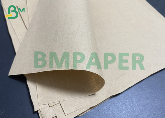 40Gsm 37mm X 3000m Bleached Kraft Pulp Paper For Brown Packaging