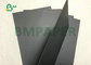 Solid Black 65 x 100cm 1mm 2.0mm 3.0mm Sheet Black Cardboard For Mounted Used