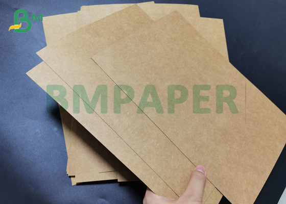 Food Grade Uncoated 250gr 300gr Unbleached Interleave Kraft Paperboard Sheets