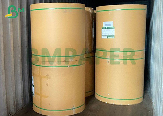 Food Packing Paper 40gsm 60gsm 1 PE Coated White Kraft Paper jumbo rolls