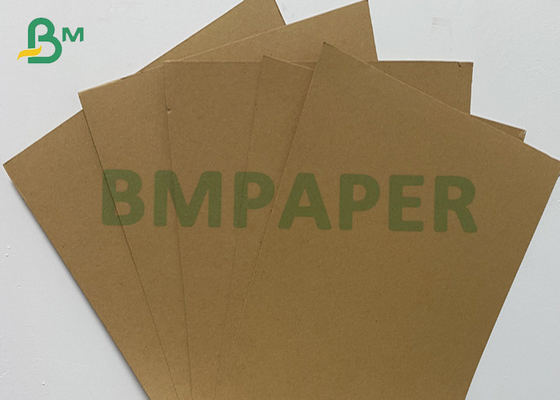 80gsm 100gsm 120gsm Brown Kraft Board Roll For Paper Bags