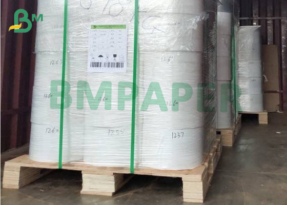 60gsm Food Grade White Craft Paper One Side Thin 10PE Laminate