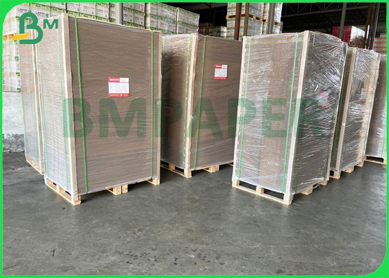 GD2 Duplex Board Grey Back Chip Board For Printing And Packing Box