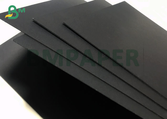 1.5mm 2mm Thick Laminated Full Black Cardstock Board Sheet For Packaging Box