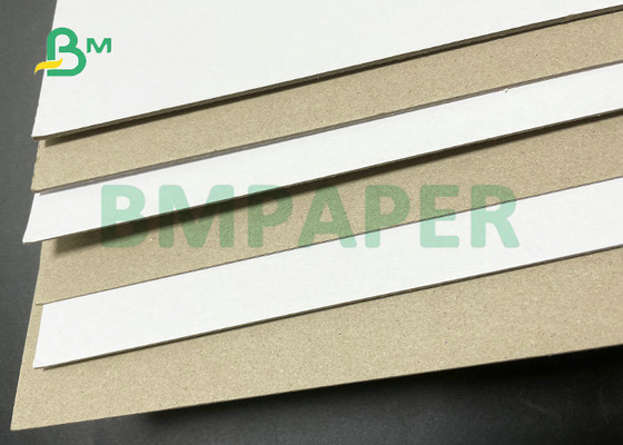 1.5mm 2mm High Thickness Coated Duplex Paper Board White Top Gray Back