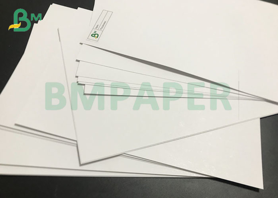 80# 100# Double Sided Coated Matte Text Cover Paper Board 17 * 27inches