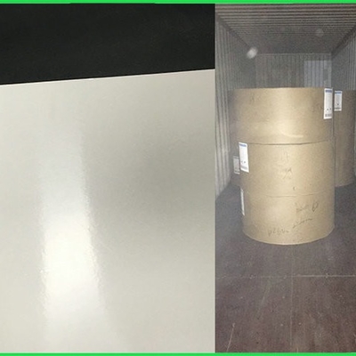 FDA Smooth Surface White PE Coated Paper Roll For Making Cup Food Grade