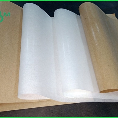 30gsm 50gsm Heatable Bleached MG Kraft Paper FDA Waterproof For Envelope