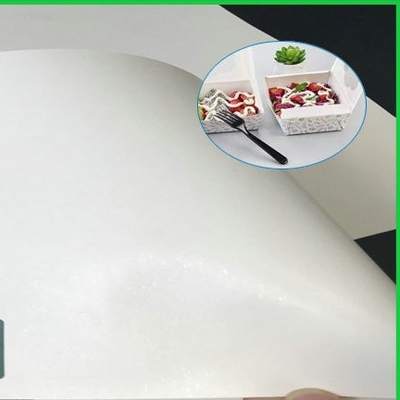 Good Heat Resistance 150gsm - 300gsm Food Grade PE Coated Board For Lunch Box