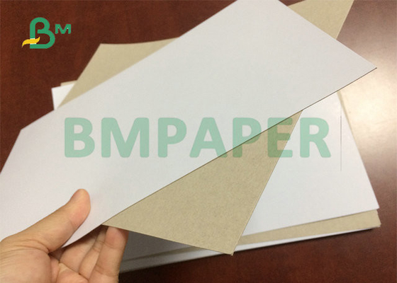 100% Recycled Pulp 230GSM 250GSM Coated Duplex Board Customized Size For Package