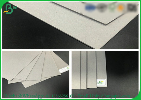 Laminated Straw Paper Board 2mm 1250gsm Uncoated Grey Chipboard In Sheets