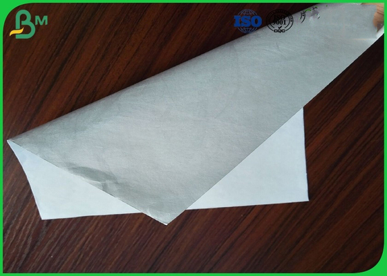 1056D White Fabric Printer Paper For Packed Desiccant Bag Size Customized