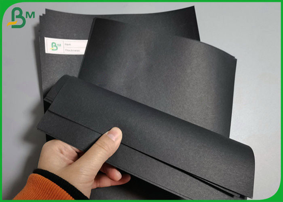 A4 Sheet 250gsm 300gsm Black Cardstock Paper Board full Colored Cardboard