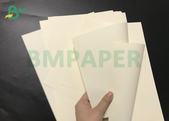 Jumbo rolls 80g 100g Uncoated Cream Woodfree Offset Paper For Textbook