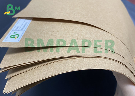 126gsm 135gsm Brown Kraft Paper virgin wood pulp PE Laminated 8g 10g