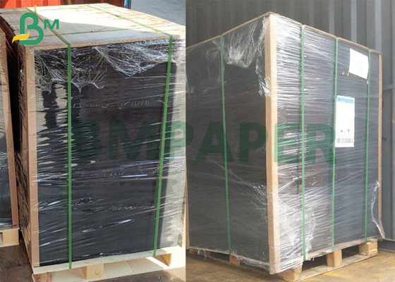 110gsm 120gsm Dark Black Color Paper Roll Width 1050mm Cut Sheets