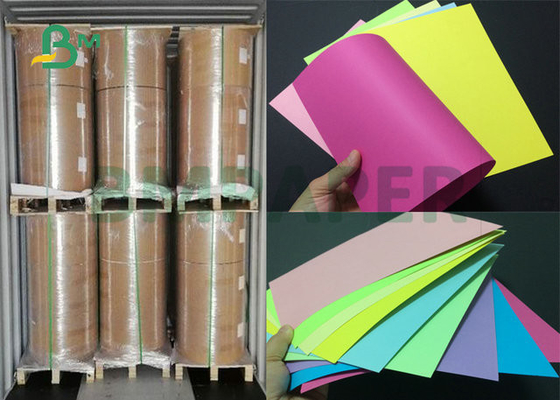 Green Pink 180Gram 210Gram Bristol Color Light Uncoated Paper For Printing