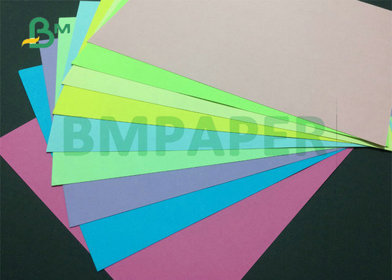 Green Pink 180Gram 210Gram Bristol Color Light Uncoated Paper For Printing