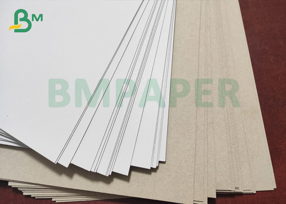 Recycled Grade AAA Coated Duplex Board Grey Back One Side Coated 300gsm