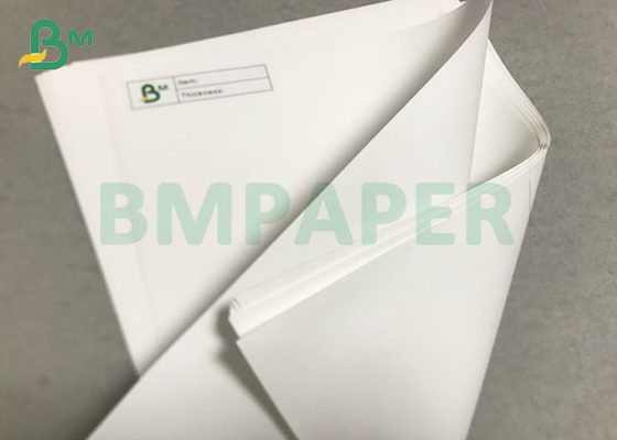 Eco - Friendly 120G 144G White Tear resistant Paper / Stone Paper Sheets