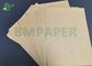 Food Packaging Cup Bowl Material 250gsm 300gsm Unbleached Craft Board Sheets