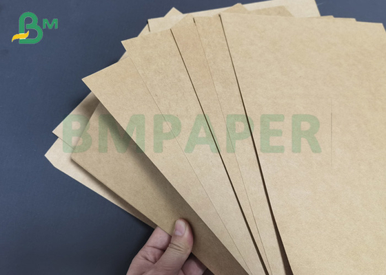 Food Packaging Cup Bowl Material 250gsm 300gsm Unbleached Craft Board Sheets