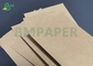 Food Packaging Cup Bowl Material 250gsm 300gsm Unbleached Craft Board Sheets