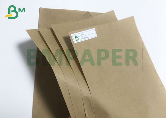 Durable Dark Brown Color 70grams 80grams Uncoated Extensible Kraft Paper