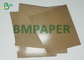 200g PE Coated Brown Oil Proof Food Grade Packing Kraft  Paper In Roll
