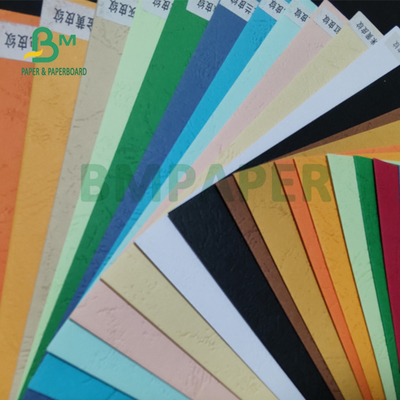 180gsm 230gsm Uncoated Embossed Color Cover Paper For Binding 70 x 100cm