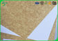 100% Virgin Pulp Brown Kraft Paper , 200gsm 250gsm 300gsm White Top Kraft Liner Board
