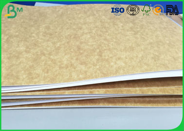 One Side Coted White Top Linerboard , Kraft Paper Rolls For Food Packaging Box