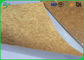 Stretching Resistance Kraft Liner Paper 400gsm 450gsm In Sheet / Roll Packing