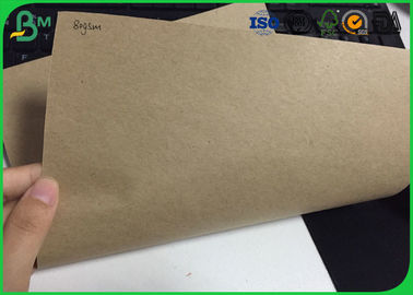 80gsm 150gsm Kraft Liner Board , 600 * 900mm Kraft Paper Sheets For Packaging Box