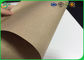 80gsm 150gsm Kraft Liner Board , 600 * 900mm Kraft Paper Sheets For Packaging Box