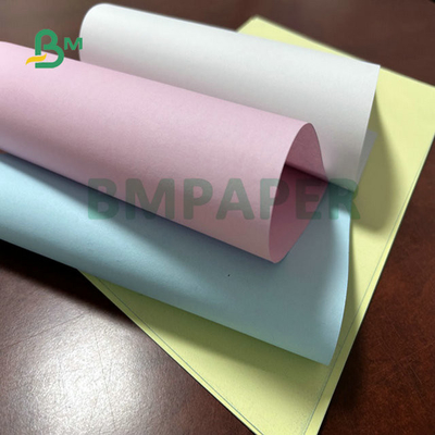 50g 55g 60g 70g 80g NCR Pink Blue Yellow Middle 860X610MM For Offset Printing